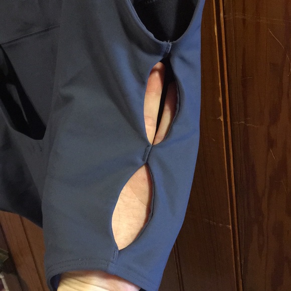 Aerie Gray Swimsuit - Picture 3 of 4